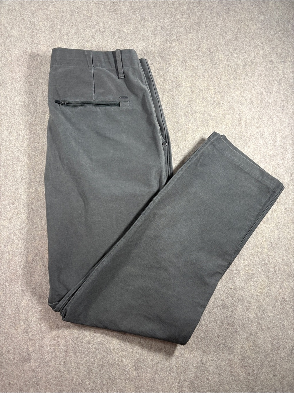 Vuori Men’s Meta Performance Pants Charcoal Gray Utility Outdoor Large EUC